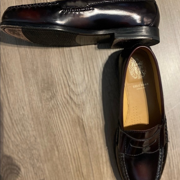 Cole Haan Handsewn Pinch Grand 0s in burgundy - Picture 8 of 14